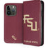 Florida State FSU Seminoles Maroon iPhone 15 Pro Folio Case